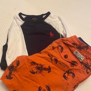 Polo boys swim set
